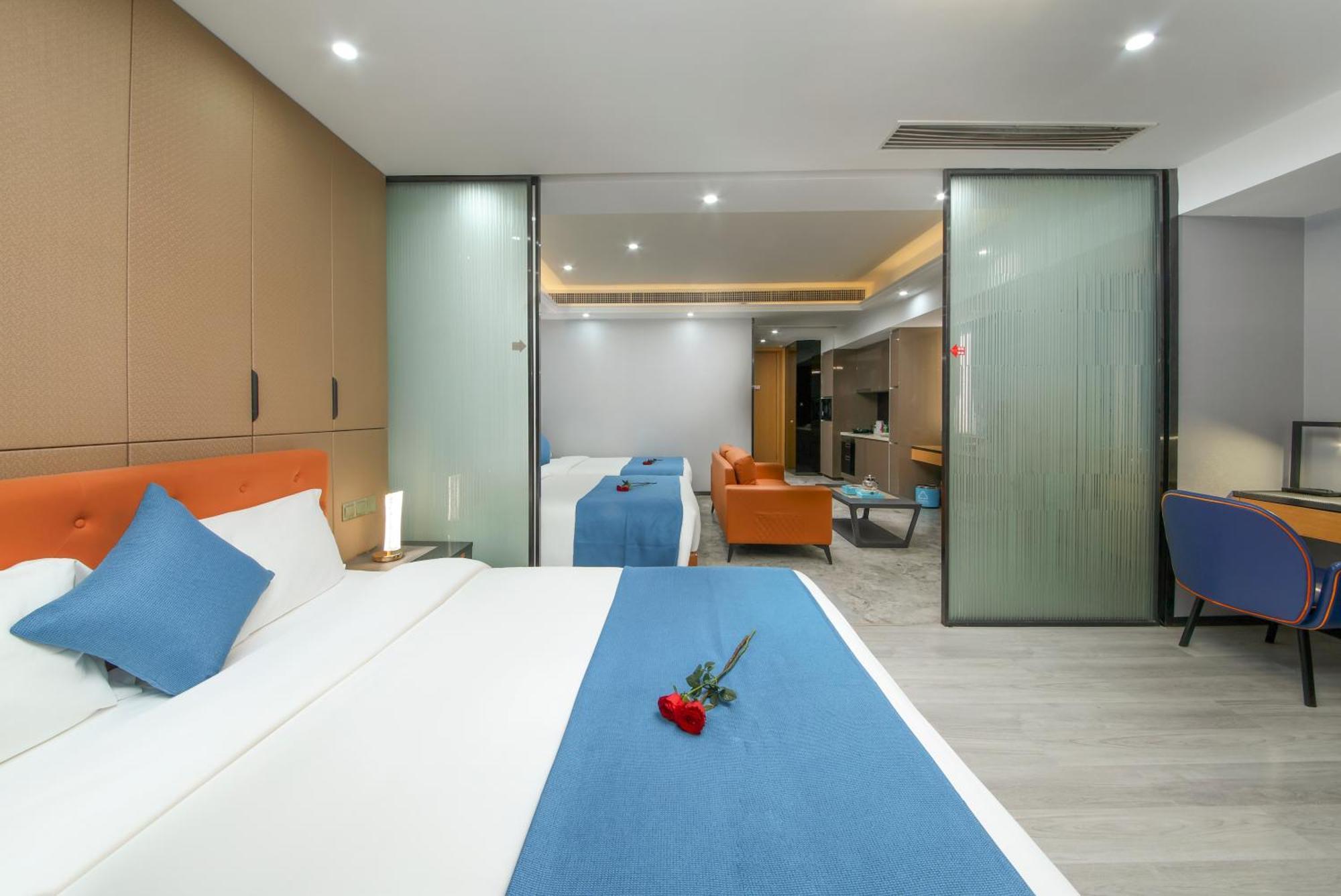 Boman Holiday Apartment Bei Jing Lu Jie Deng Du Hui Branch Cantão Exterior foto